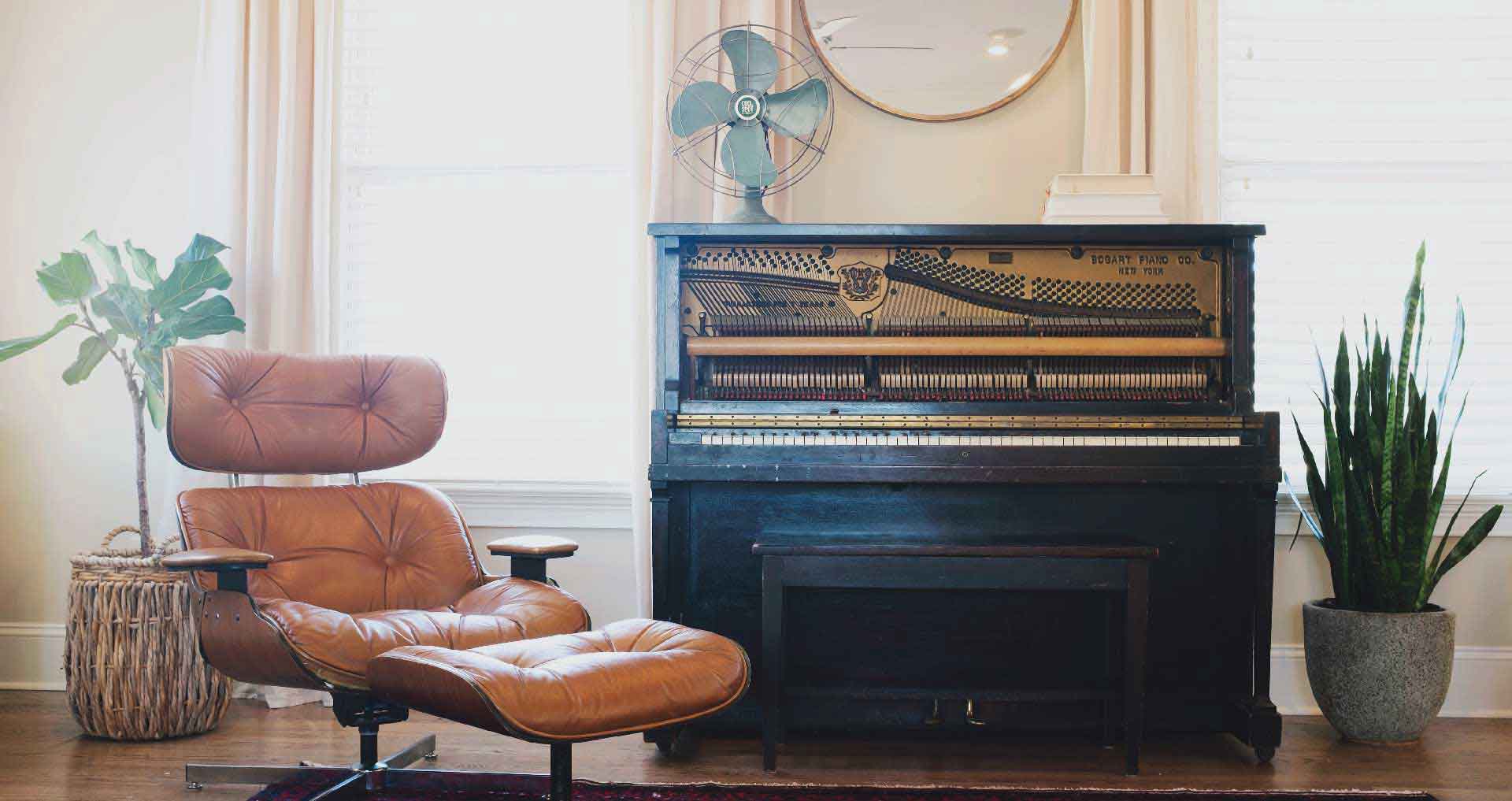 Klavierunterricht-Zuhause